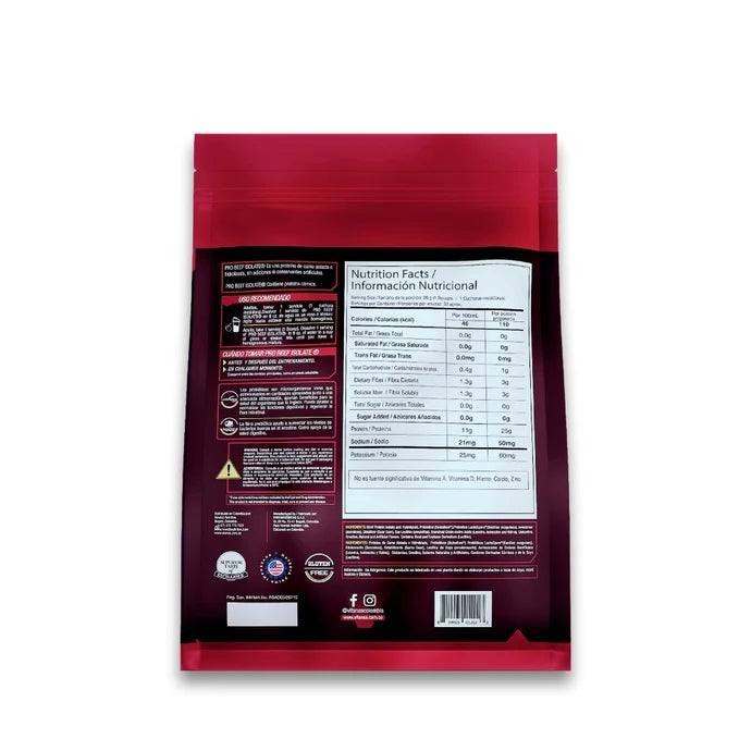 Vitanas Pro Beef Isolate