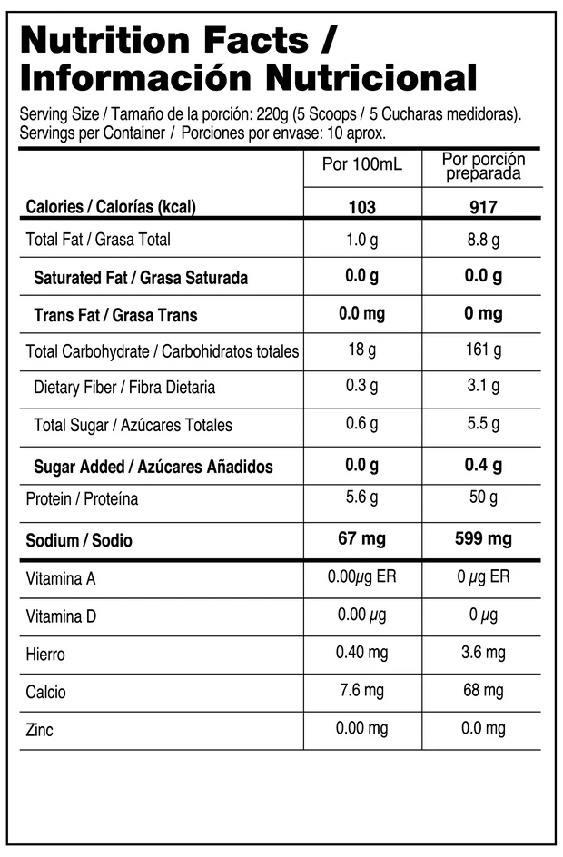 Vitanas Titán Beef Mass
